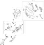451000C260C0 - Steering: Steering Wheel for Toyota Image