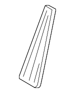 9975516110001C - : Foot Rest Cover for Porsche: 911, Boxster, Cayman Image