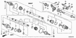 44318STXA11 - Chassis: BAND, OUTBOARD BOOT for Acura Image