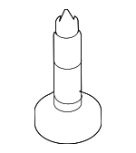 94520666 - Body: Bumper Cover Lower Bolt for Chevrolet: Captiva Sport, Spark, Spark EV | Saturn: Vue Image