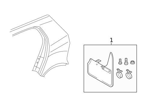Exterior Trim - Quarter Panel for 2012 Volkswagen GTI #0