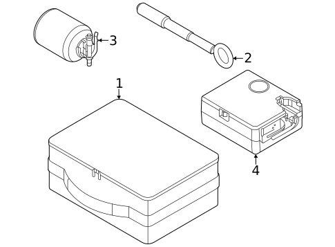 Inflator Components for 2023 Kia Niro #0