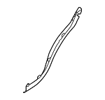 LR151578 - Body: Rear Molding for Land Rover: Range Rover Image