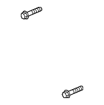 N10780501 - Engine: Bearing Bolt for Audi: A4, A4 allroad, A4 Quattro, A5 Quattro, A5 Sportback, A6 Quattro, A7 Sportback, e-tron Quattro, e-tron S, e-tron S Sportback, e-tron Sportback, Q5, Q5 PHEV, Q5 Sportback, Q7, Q8 e-tron, Q8 e-tron Sportback, RS5, RS5 Sportback, SQ8 e-tron, SQ8 e-tron Sportback Image