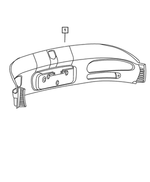 4883764AA - Body Sheet Metal Except Doors: Rear Body Panel for Mopar Image