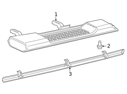 Exterior Trim - Pillars for 2018 Jeep Wrangler #0