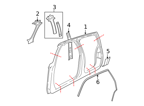 Uniside for 2011 Chevrolet Suburban 1500 #0