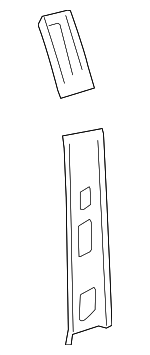 20957778 - Body: Inner Center Pillar for Cadillac: Escalade, Escalade ESV | Chevrolet: Silverado 1500, Silverado 2500 HD, Silverado 3500 HD, Suburban 1500, Suburban 2500, Tahoe | GMC: Sierra 1500, Sierra 2500 HD, Sierra 3500 HD, Yukon, Yukon XL 1500, Yukon XL 2500 Image