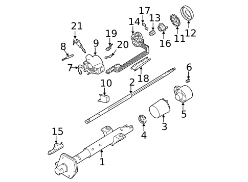 Primary Ignition for 1994 GMC Safari #0