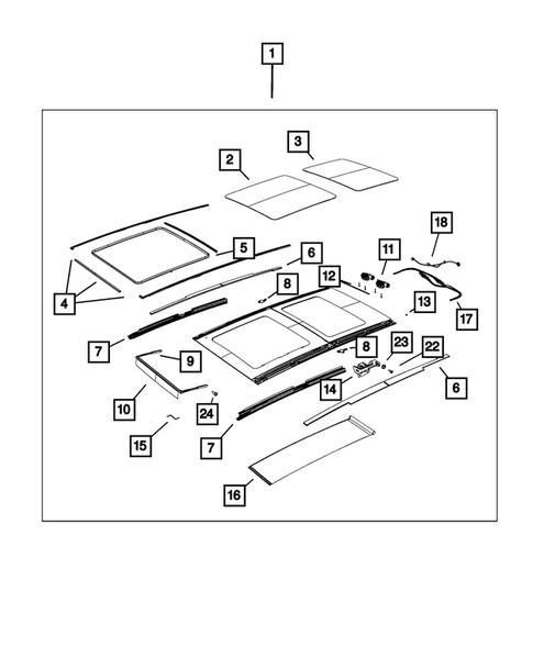 Sunroof for 2015 Jeep Renegade #2