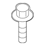 9YA02124J - Steering: Gear Assembly Bolt for Mazda: 2, 3, 6, CX-3, CX-5, CX-7, CX-9, MPV, MX-5 Miata Image