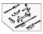 TD1132110R0P - Steering: Gear Assembly for Mazda: CX-9 Image