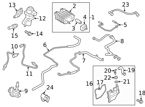 Switches, Solenoids & Actuators for 2015 Ford Fusion #0