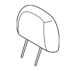 887001F1003BK - Body: Headrest for Kia: Sportage Image