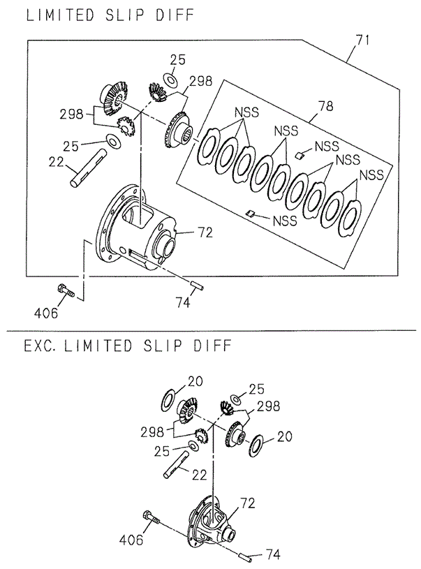 Rear Final Drive (2) for 2002 Honda Passport #0