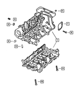 6501714 - Engine 1.6L Four Cylinder: Hex Head Screw And Washer for Mopar Image