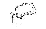 5540450160 - Body: Cluster Lid for Lexus: LS460 Image