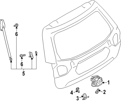 Liftgate for 2025 Subaru Forester #0