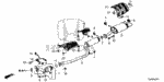36536RX0A00 - Electrical/Exhaust/Heater/Fuel: STAY, SENSOR for Honda Image