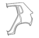 5N0809843 - Body: Quarter Panel for Volkswagen: Tiguan, Tiguan Limited Image