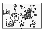 712000CD10B2 - Body: Seat Assembly for Toyota: Tundra Image