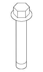 90671SDAA01 - : Deflector Rivet for Honda Image