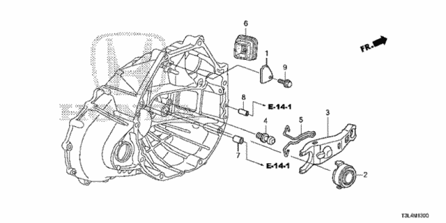 MT Clutch Release (V6) for 2016 Honda Accord #0
