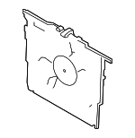 17422283923 - Cooling System: Fan Assembly for BMW: M5, M6, M6 Gran Coupe Image