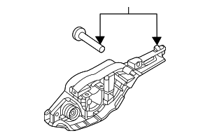 PC3Z2526685D - Body: Handle Base for Ford Image