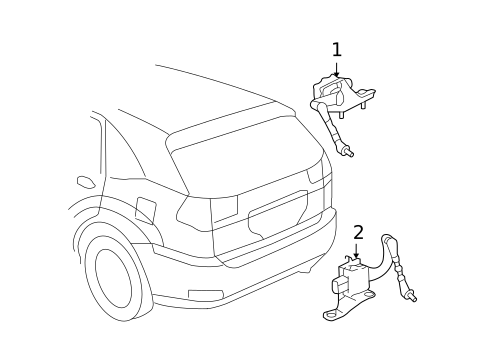 Ride Control Components for 2008 Lexus RX400h #0