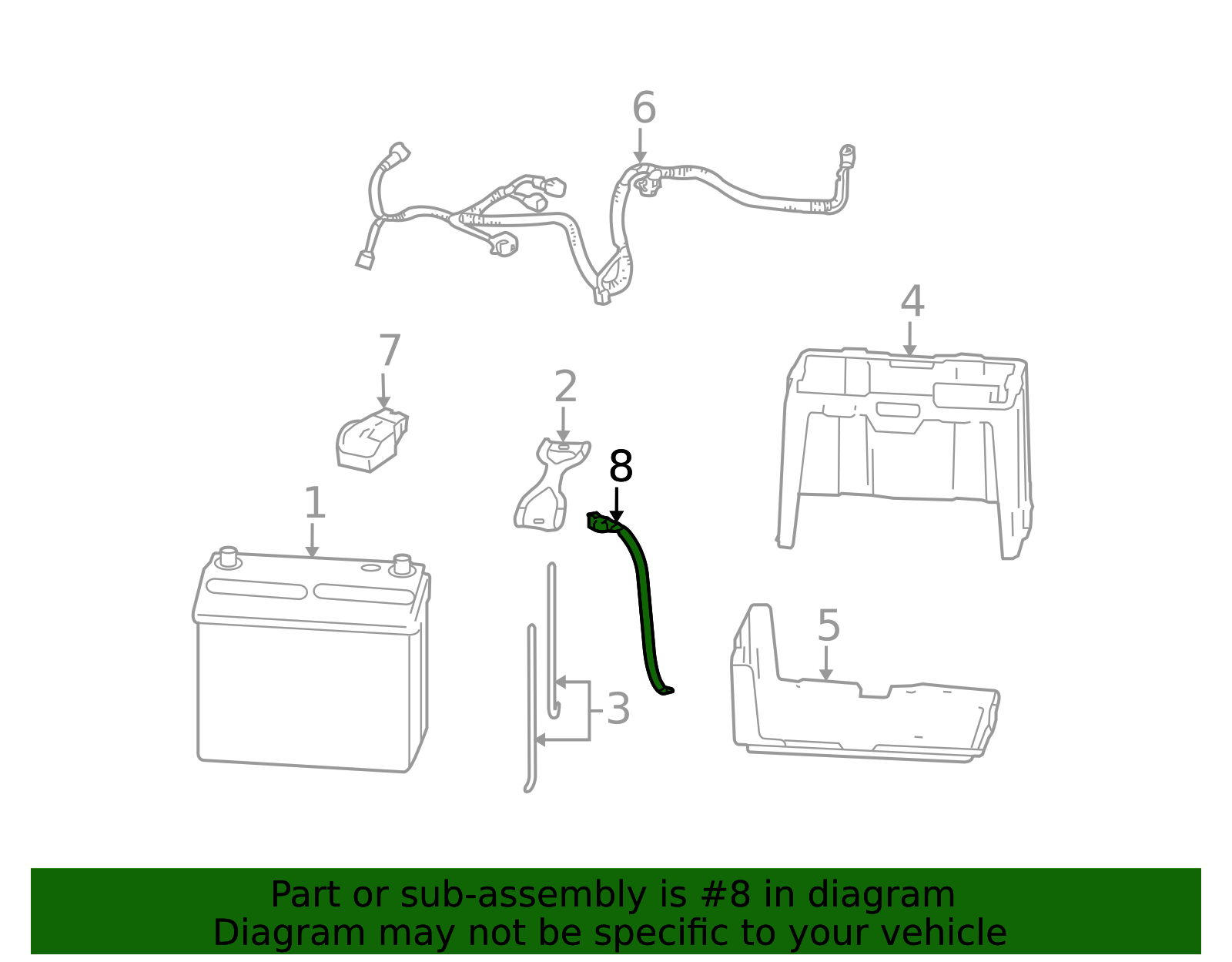 2006-2011 Honda Civic Negative Cable 32600-SNC-A00 | OEM Parts Online