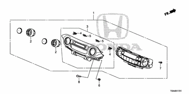 Auto Air Conditioner Control for 2015 Honda CR-V #0