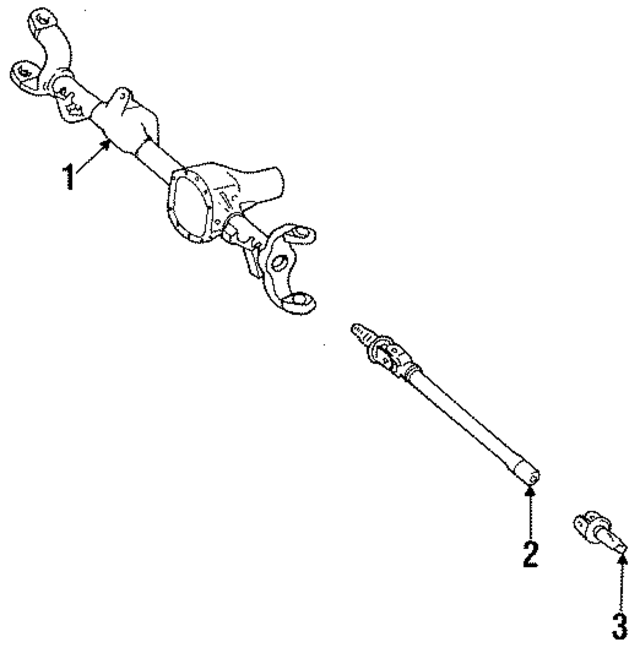 5252963 - Suspension: Axle Housing for Mopar Image