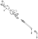 5252963 - Suspension: Axle Housing for Jeep: Wrangler Image