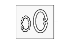 5264454 - HVAC: Pulley Snap Ring for Mopar Image