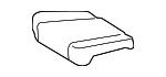 716110C101 - : Seat Cushion Pad for Toyota: Sequoia Image