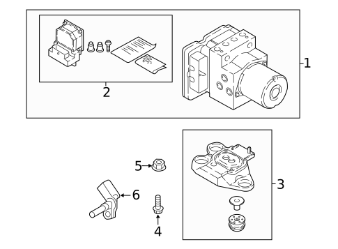 ABS Components for 2023 Audi SQ5 Sportback #0