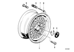 36121119332 - : Screw-In Valve for BMW Image