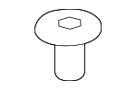 5G0867334 - Body: Lower Quarter Trim Bushing for Audi Image
