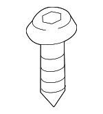 6Q0867333 - Body: Lower Quarter Trim Fastener for Audi Image