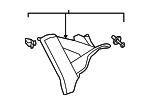 8V5867288ODD - Body: Upper Quarter Trim for Audi Image