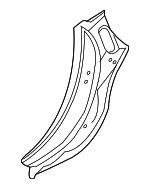 19176997 - Body: Lock Pillar for Pontiac: Solstice | Saturn: Sky Image