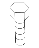 N0102725 - : Knock Sensor Bolt for Volkswagen: Atlas Cross Sport Image