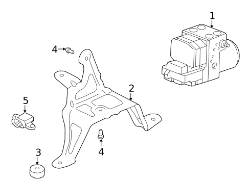 ABS Components for 2003 Porsche 911 #1