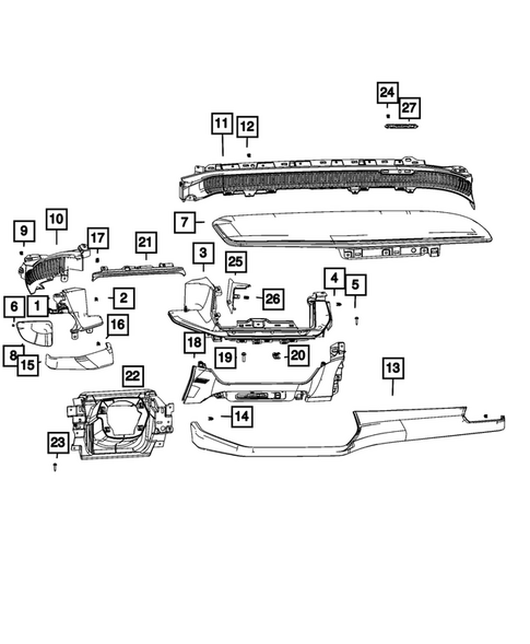 Instrument Panel for 2026 Dodge Charger Daytona #0