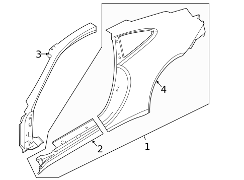 Side Panel for 2020 Porsche 911 #0