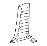 62414AC040A0 - Body: Lower Center Pillar Trim for Toyota: Avalon Image