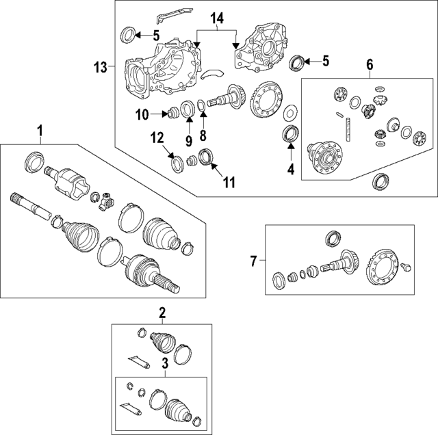 4123133030 - : Pinion Spacer for Lexus: NX350, RX350, RX350L, TX350 Image