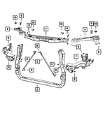 68086709AA - Cooling: Hex Head Bolt And Washer for Mopar Image
