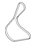 PZ1Z8620C - : 2023-2024 Ford - Serpentine Belt for Ford: Bronco Sport, Escape, Maverick | Lincoln: Corsair Image